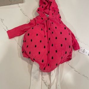 Strawberry infant costume